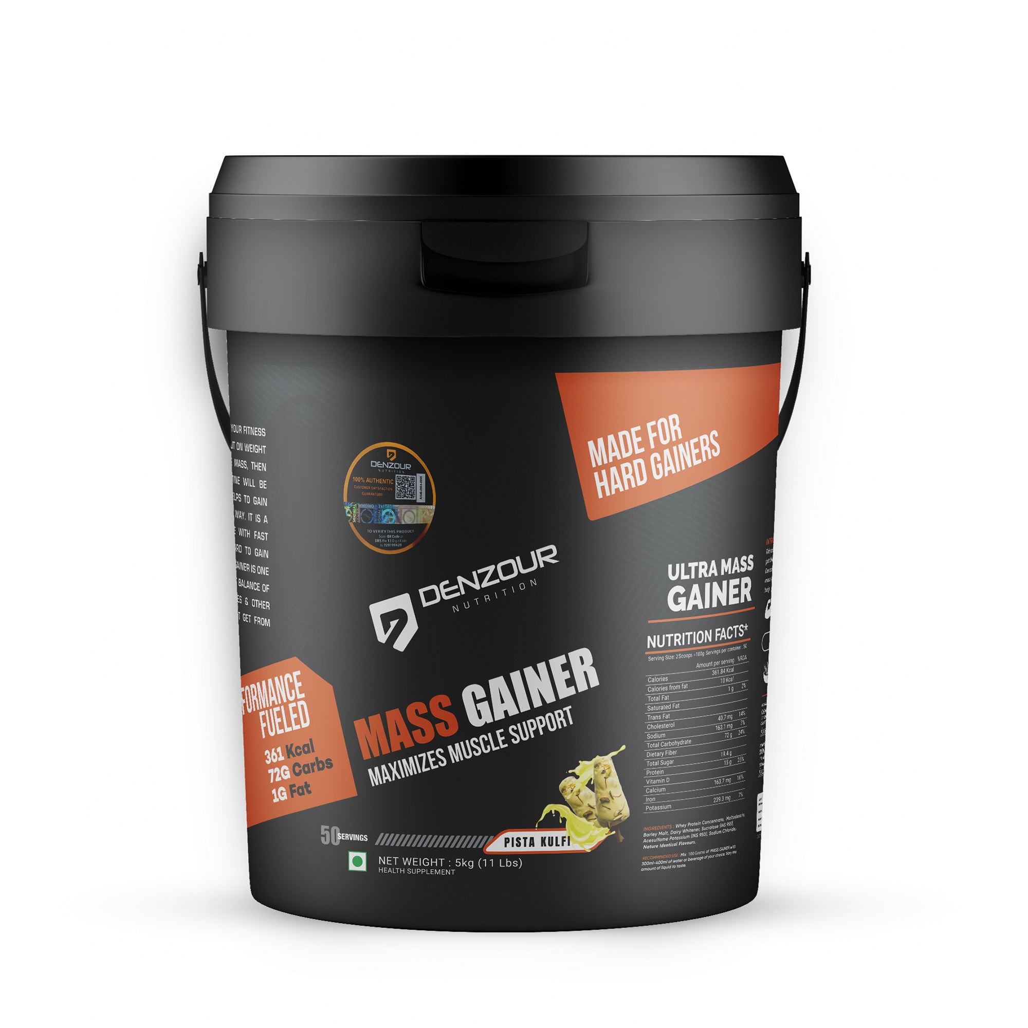 Mass Gainer- Pista Kulfi Flavor